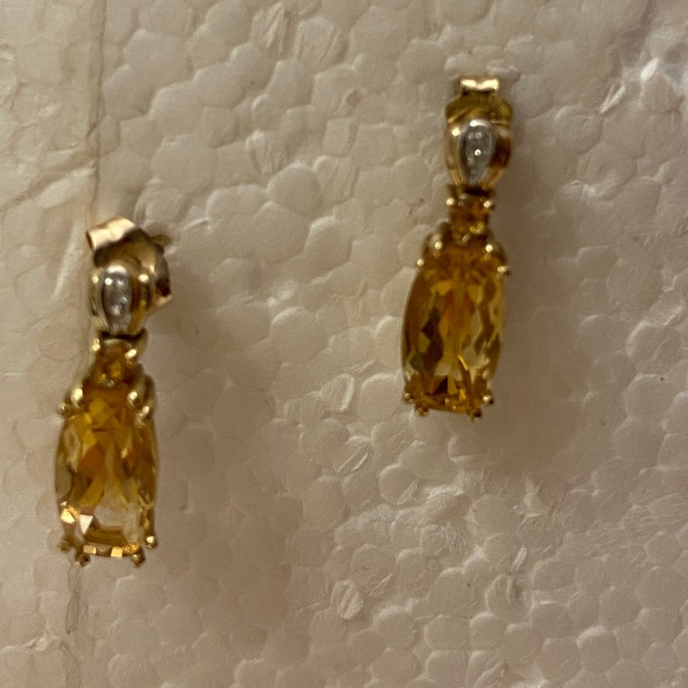💕Topaz earrings